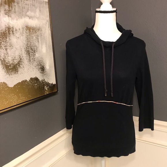 Burberry Sweaters - Burberry 3/4 sleeve hoodie